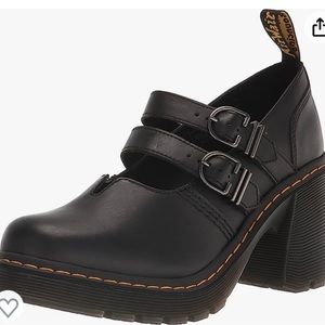 Dr Martens Eviee black shoes heeled